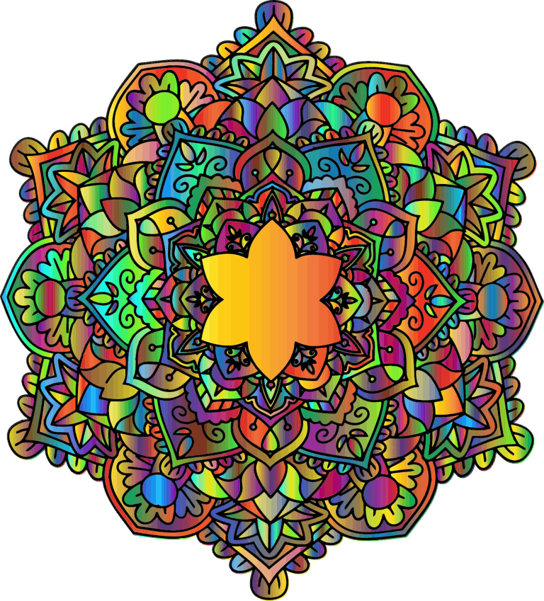 Konzentrationsübung: Mandalas für Erwachsene